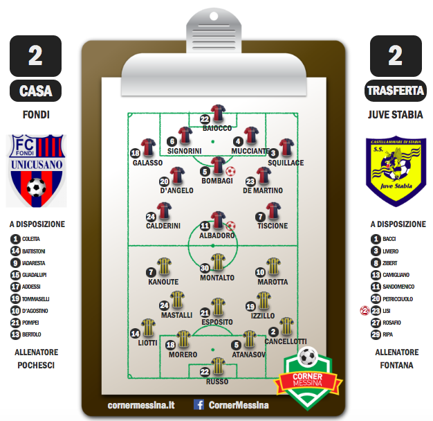 Fondi-Juve Stabia